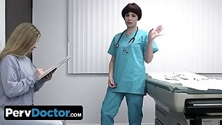 Lovely Honey Harlow West Gets Sensational Therapy From Perv Doc And Nurse