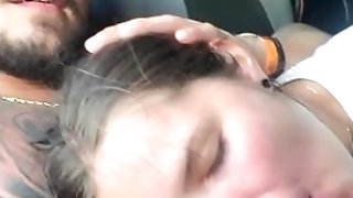 Oral Pleasure And Internal Cumshot From Super-bitch On Tour Bus Total Of People - No Fucks Given