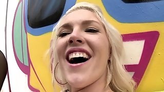 Raunchy Blonde Whore Needs Some Nasty Anal Invasion Banging Right Now
