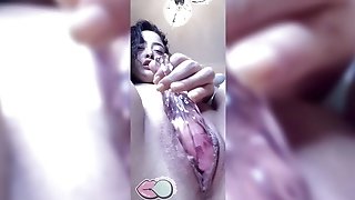 "pedazodchicle Has A Creamy Slit With A Semi-transparent Faux-cock "